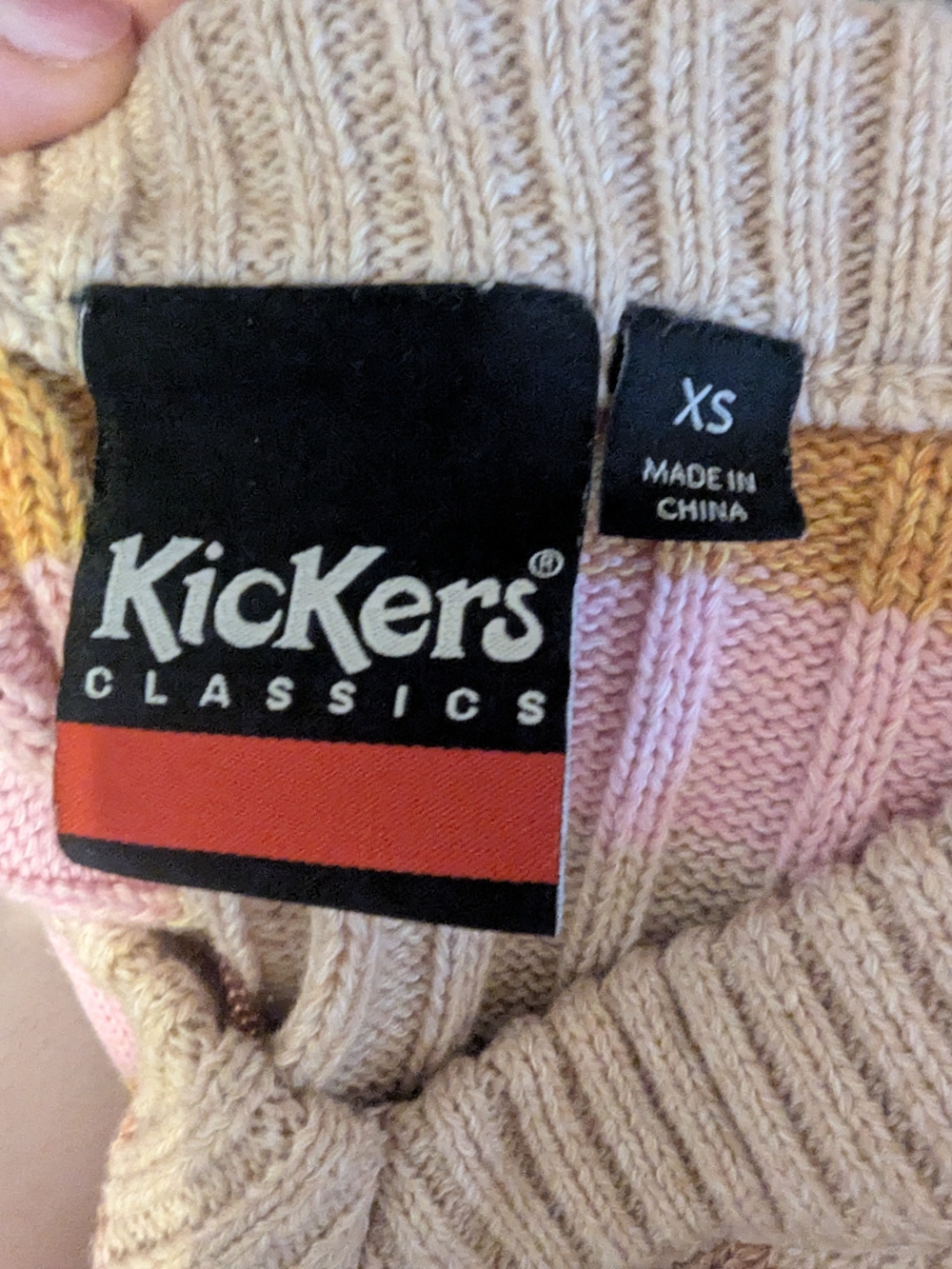 Kickers Cropped Sweater - Picture 3 of 3